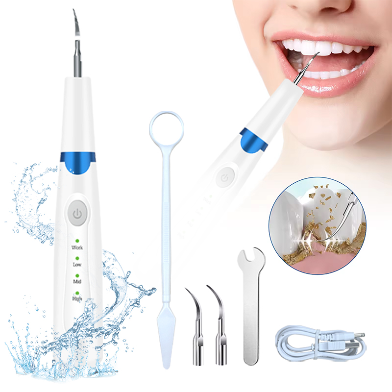 Dental Tools Portable Electric Ultrasonic Dental Scaler Calculus remover Tooth cleaner device Teeth Whitening Machine