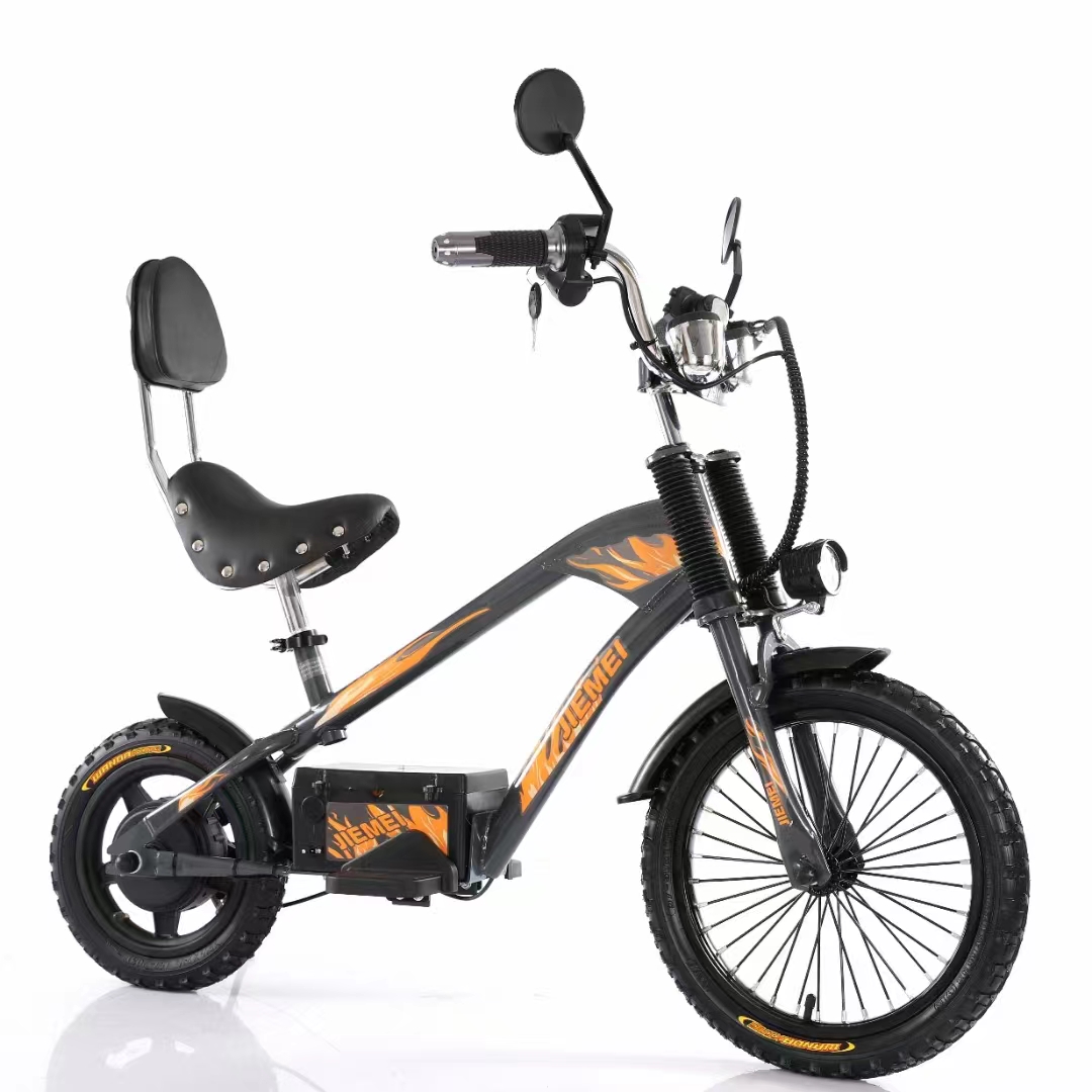 Shanghai Pudong New Area Jinqiao Town Jinqiao Village Villagers Committee New 100W 24V 7" inch Children have Pedal Bicycle, Electric Powered Kids Baby self mini Balance Bike