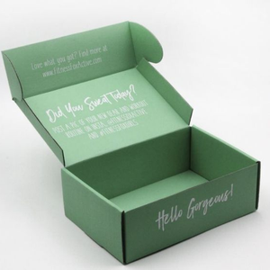 Recycle custom printed corrugated shipping boxes custom logo cardboard mailer box for clothing package box