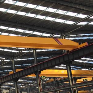 High quality electric 3 ton low headroom workshop single overhead crane