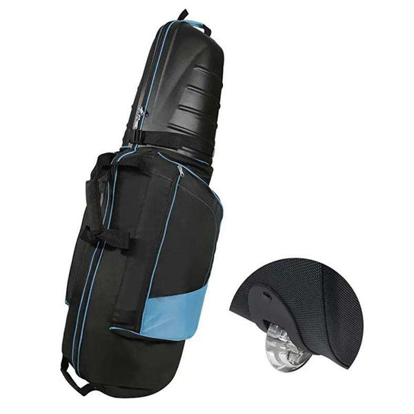 Outdoor Hard Top Shell Golf Bag Padded Portable Golf Travel Cover ABS hard case Golf Travel Bag with Wheels