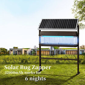 Solar Powered Led Outdoor Lawn Waterproof Mosquito Killer Lamp for Yard Garden