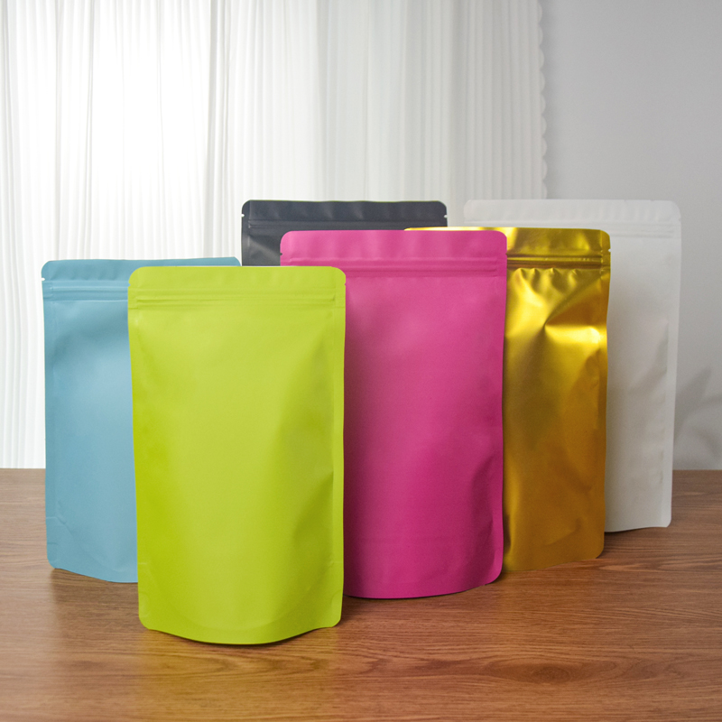 Guangzhou Sanxing Packing & Printing Co., Ltd. Custom Printed Food Packaging Bag Plastic Aluminum Mylar Zipper Ziplock Bag Stand Up Pouch For Nuts Snack