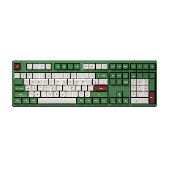 Akko 3108 V2 Matcha Red Bean Mechanical Keyboards High-end US Layout Keyboard Usb Desktop OEM USB Type C Replace Laptop Keyboard