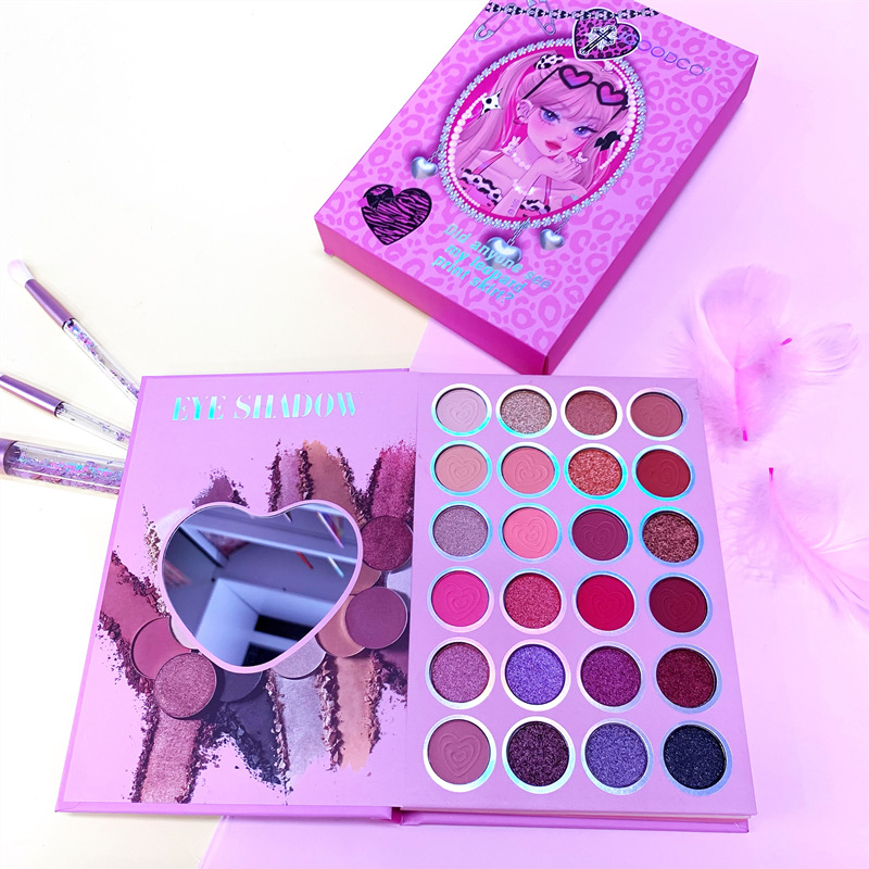 Long Lasting Eyeshadow Palette Makeup 55 Colors High Pigment Shining Shimmer Eye Pressed Powder Cosmetics Glitter Eyeshadow