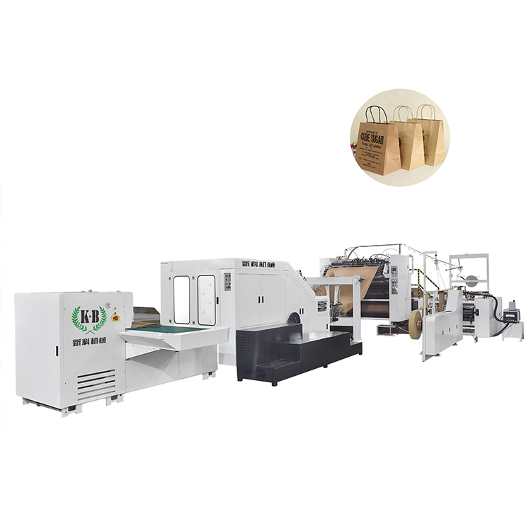 Paper Shopping Bag Machine Fully Automatic Making Bags Price In China