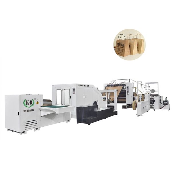 Paper Shopping Bag Machine Fully Automatic Making Bags Price In China