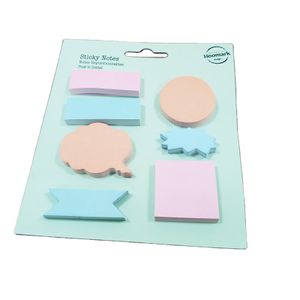 Custom Adorable Colorful Sticky Note Stationary Supplies Sticky Tab Memo Pad Sticker