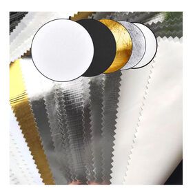 Wholesale Nylon ripstop 100% polyester lightweight silver reflective oxford fabric for photography and studio