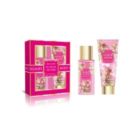 victoria secret perfume portable woman perfume gift set 75 ml fragrance mist+80 ml body cream Factory Price