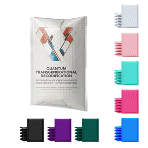 Recyclable Poly Bubble Envelope Packaging Mailer Custom Logo Printed White Mailing Envelops Padded Mail Courier Bag With Wrap