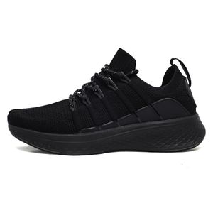 Flying Men's Casual Sports Shoes Mesh Upper Soft Sole Non-slip Cross-border Large Size Men Sneakers