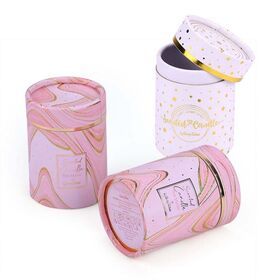 Custom print Cylinder packaging cardboard gift box packaging paper tubePopular