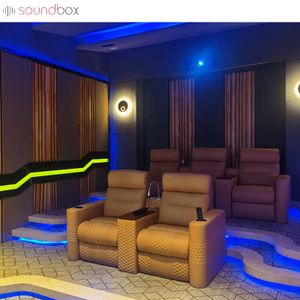 Soundbox listening room diffuser panel studio office acoustic panel wall-mounted balanced reflection panels