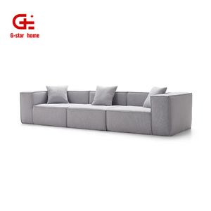 Floor Sectional Sofa Living Room Home Furniture Modular Upholstered Compressed Sofa