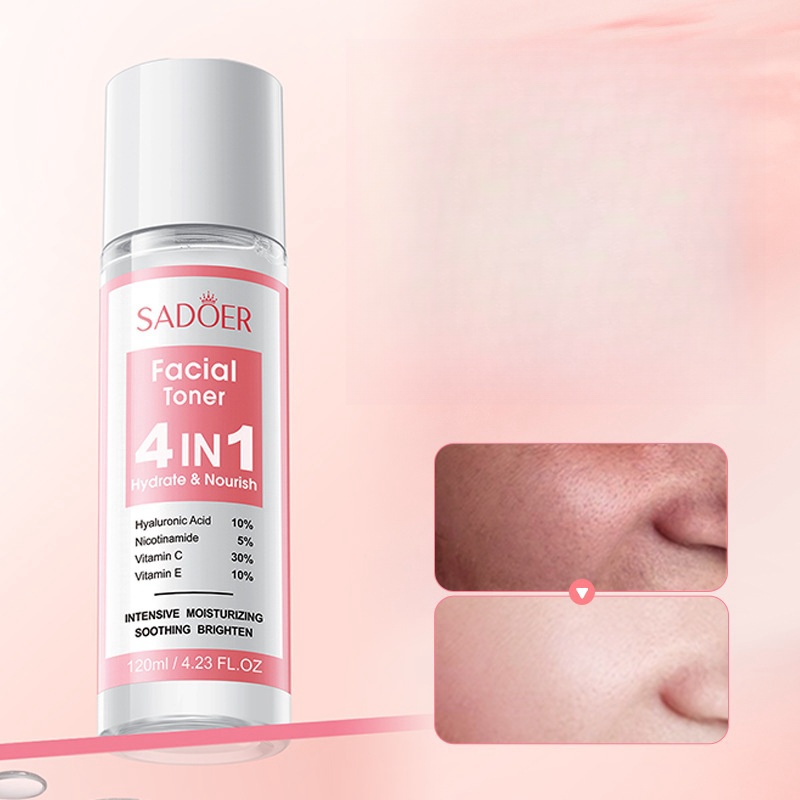 Xi'an Oulan Huasheng Technology Co., Ltd. Niacinamide whitening moisturizing repair anti acne skin Toner soothing face Skin Care 4 in 1 facial toner