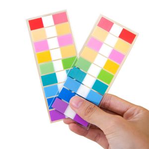 Custom pet film index plastic z type pop up manufacturer book page marker office supplies sticky notes tab for school