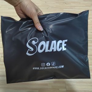 custom mailing bags print gold plastic  premium courier envelope poly mailer mailing polymailer bag