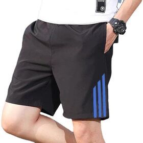 Wholesale Summer Thin Shorts plus size M-5XL Men's Sports Pants Quick Dry Stretch Fitness Pants men