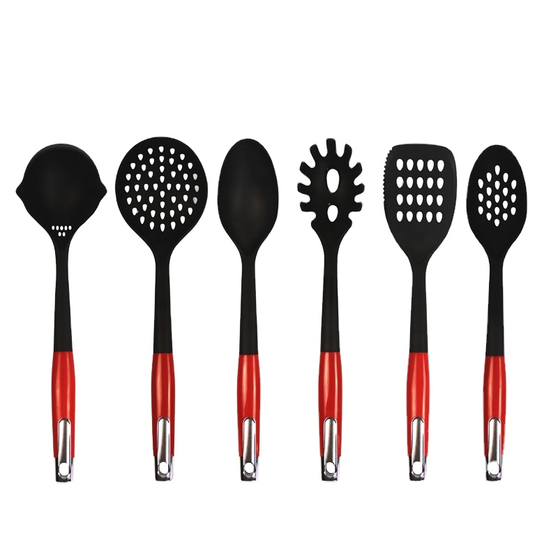 Wholesale 6pcs Heat Resistant Nylon Kitchen Utensils Cooking Tool Set Non Stick Utensils Cooking Sets Kitchen