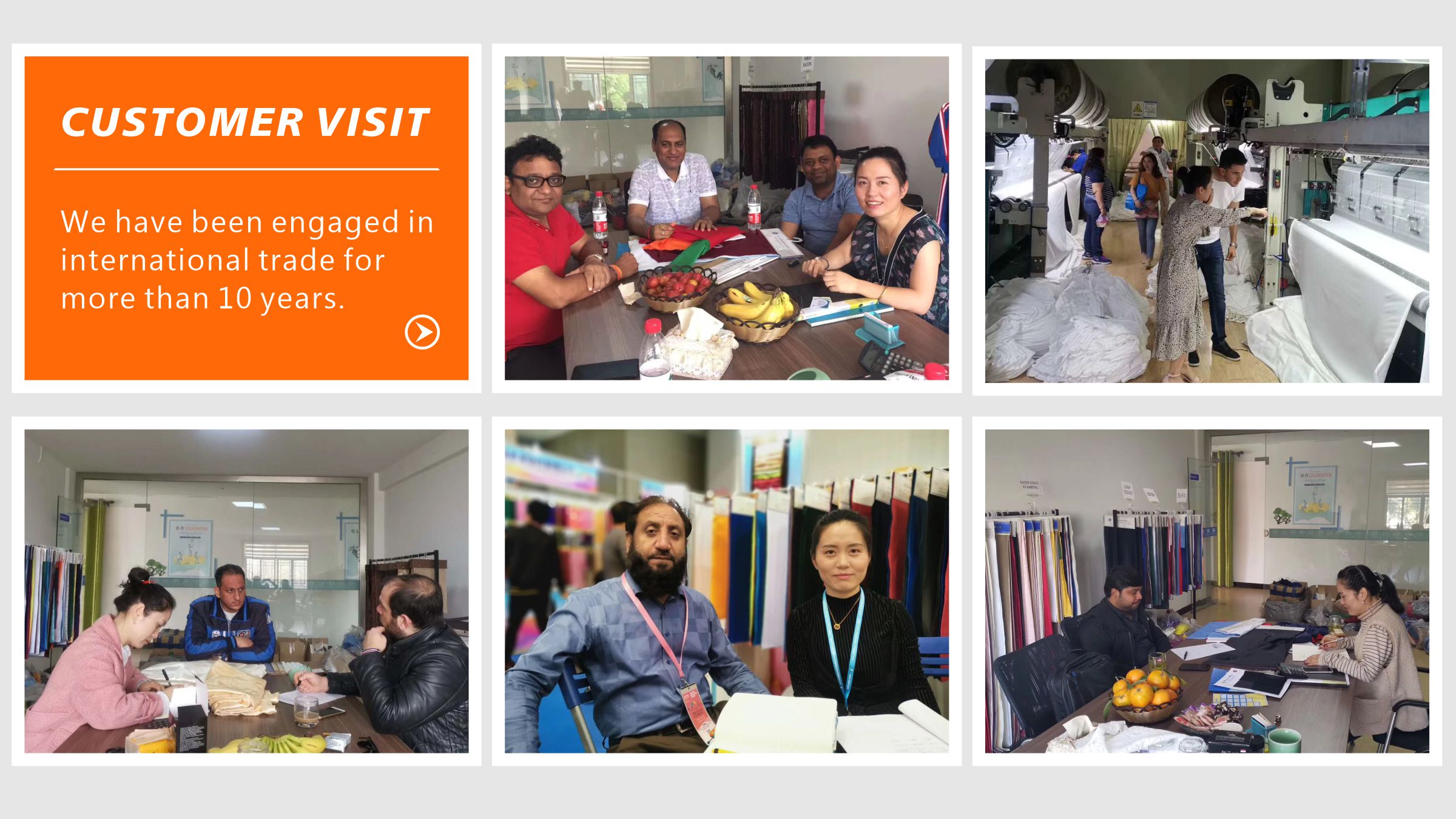 Changxing Minhui Textile Co., Ltd. Export support