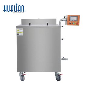 DT-6050 Hualian Dip Tank Hot Water Heating Food  PVC Wrap Vacuum Packaging Packing Shrink Film Tunnel Wrapping Machine