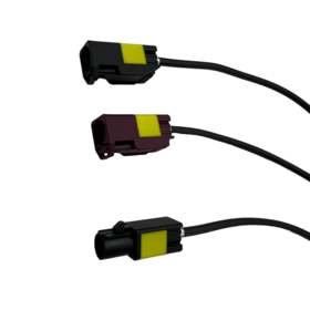 Automtoive control cable Fakra series LVDS high speed data transmission female to female RG174L waterproof cable assembly