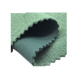 softshell fabric waterproof four way stretch laminated TPU polar fleece for outdoor jacket