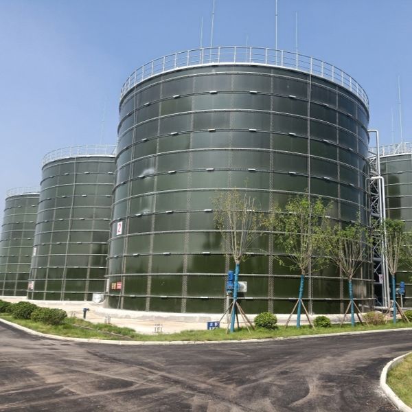 High-Performance slaughter waste treatment bio digester system water storage tank 50000 liter for Wastewater Management