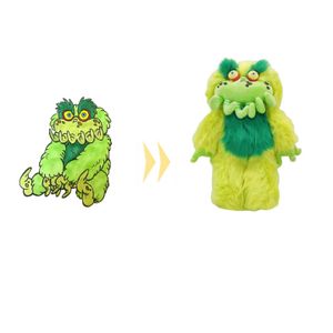50CM Customize Fluffy Stuffed Animal Cuddly Keychain Custom Plush Monster Plush Toy Custom