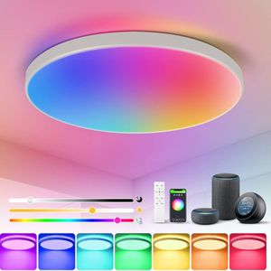 Gosund Modern Smart Home Office Indoor Light Round Super Slim Sensor Remote Control LED Ceiling Light