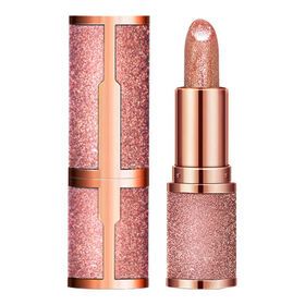 Glitter Star Lipstick diamond lipstick temperature change color long lasting waterproof nude makeup moisturizing lipstick