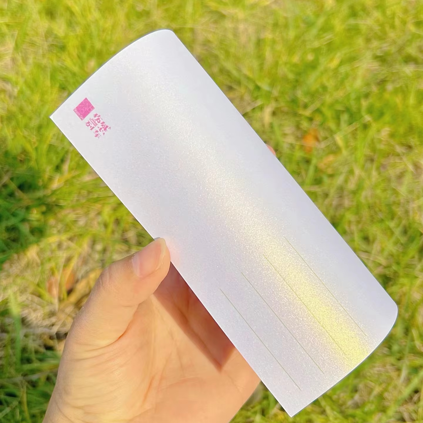 Stock A4 Double Sided Pearlescent Shimmer Coated Paper Pearl Shiny Craft Wrapping Paper