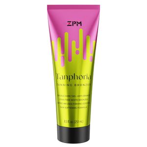 Tanphoria double dark tan anti orange stain free white bronzer tanning sunbed lotion