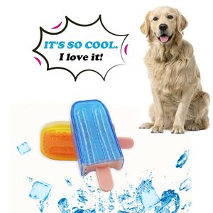 Summer cooling series pet dog toy ice cream stick shape frozen dog toy summer cooling toy