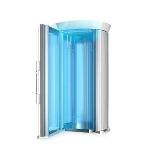 Factory direct hot selling Tanning collagen Solarium Vertical Tan Bronze solarium sunbed machine Gym Beauty Salon  Tannning Bed