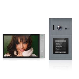 Smart Video Doorbell with Color Camera Release Lock or Gate Remotely via App Monitor Video Intercom System