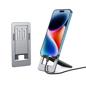 Aluminum Adjustable Phone Mount Stand Holder Portable Foldable Support Bracket for Office Desk Mobile Accessories