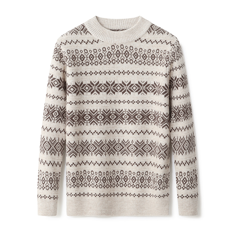 Haikou Longhualing Jiayi Clothing Store Autumn and Winter New Casual Men's Solid Color Sweater 2024 New Business High Collar Men's Casual Knitted Sweater
