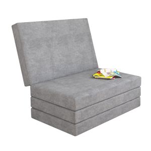 High-quality foam filling Lightweight and easy to carry 4 folding memory foam mattress and Breathe freely folding pad for home