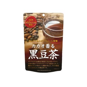 Health product black soy bean cacao herbal food supplement stress free made in japan GMP factory