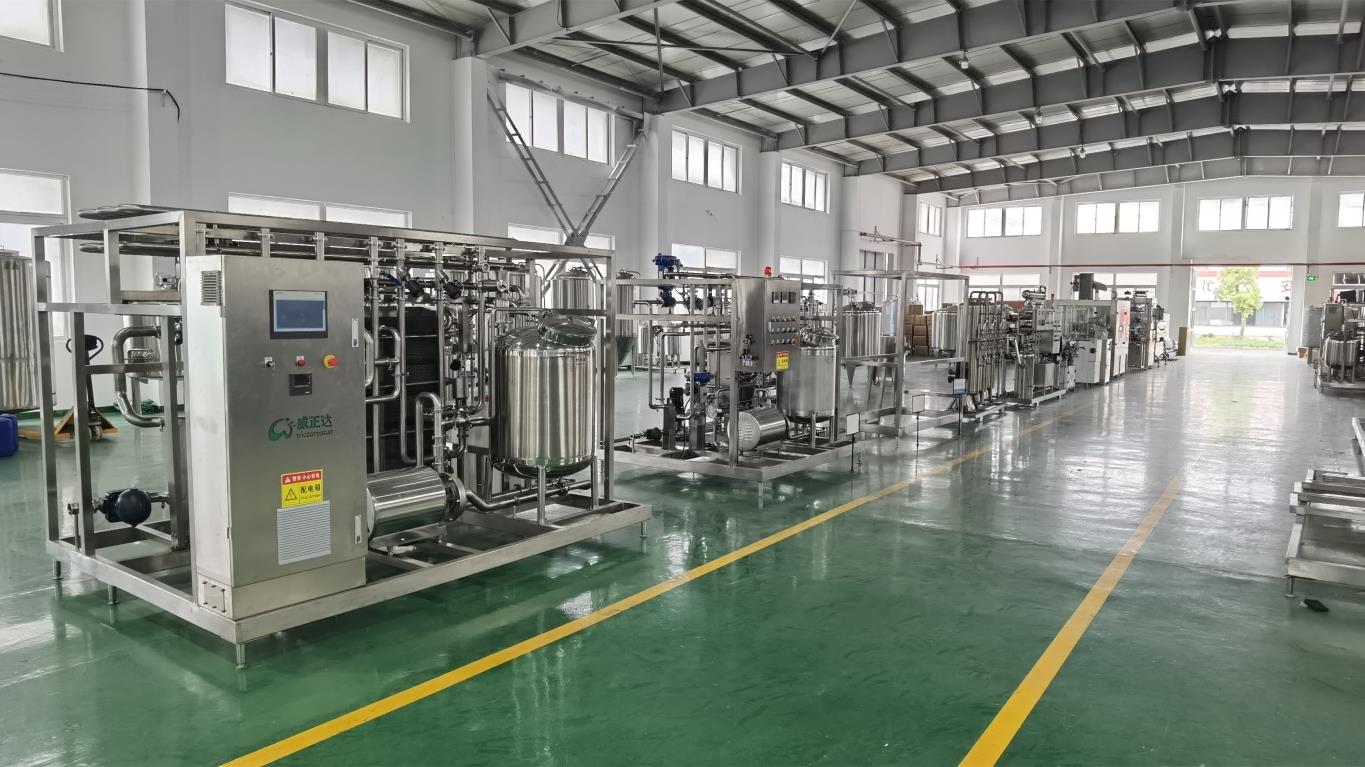 Shanghai Victorystar Intelligent Technology Co., Ltd. Dairy Production Line