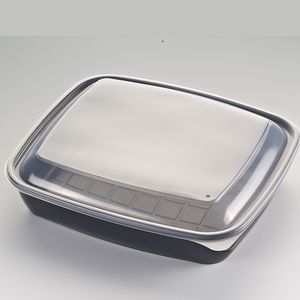 Microwaveable Plastic Food Container Take Away Reusable Transparent Disposable PP Food Container With Lid