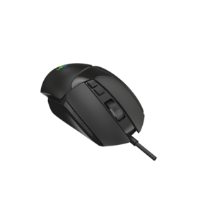Ergonomic design wired gaming mouse support software RGB backlit for gaming