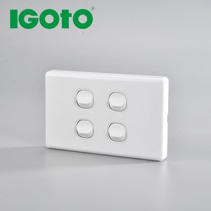 IGOTO Power Point Australian SAA Hotel Switch AU Interruptor Luz Wall Switch Electrical Switches For Home