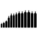 Industrial Gases, Cylinders & Dewars