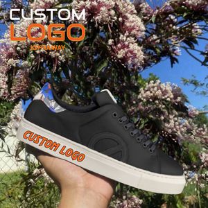 leather retro black court classic custom sneakers Oxford low trainers custom sneakers everyday wear shoes custom logo
