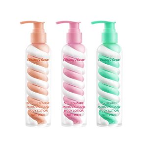 OEM Wholesale Natural Scented Colorful Moisturizing Nourishing Body Lotion Ice Cream Texture Rainbow Body Lotion