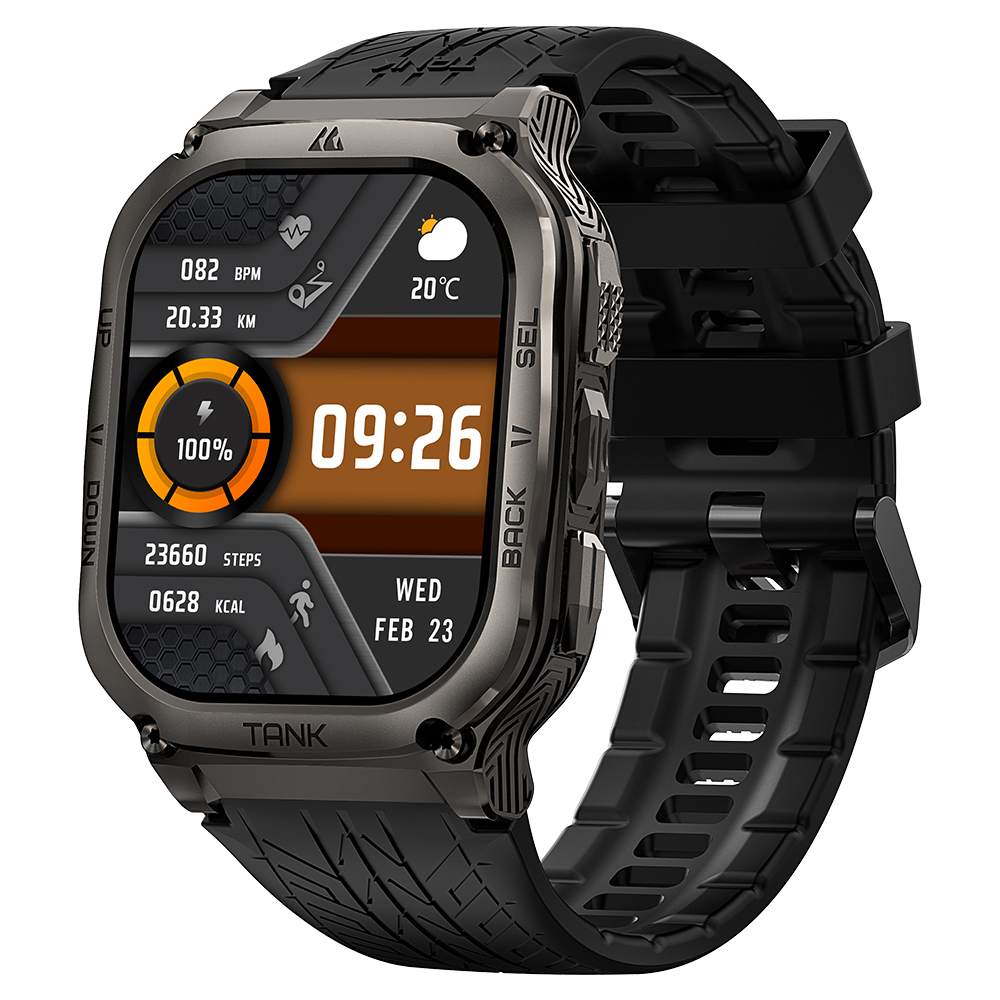 Shenzhen Kospet Technology Co., Ltd. Custom 2024 Ultra Watch KOSPET TANK M3 Smart Watch Men Sports Smartwatch Dial Call 1.96inch Big Screen Smartwatch