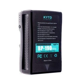 14.8V 13400mah V-Lock v lock li ion battery batteries pack 190Wh BP-190W V-mount for Sony DSLR Camera LED light Plate Adapter